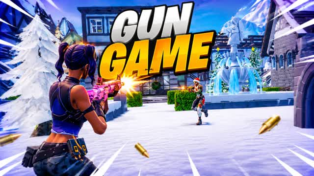 AT GUN GAME — Fortnite Creative map
