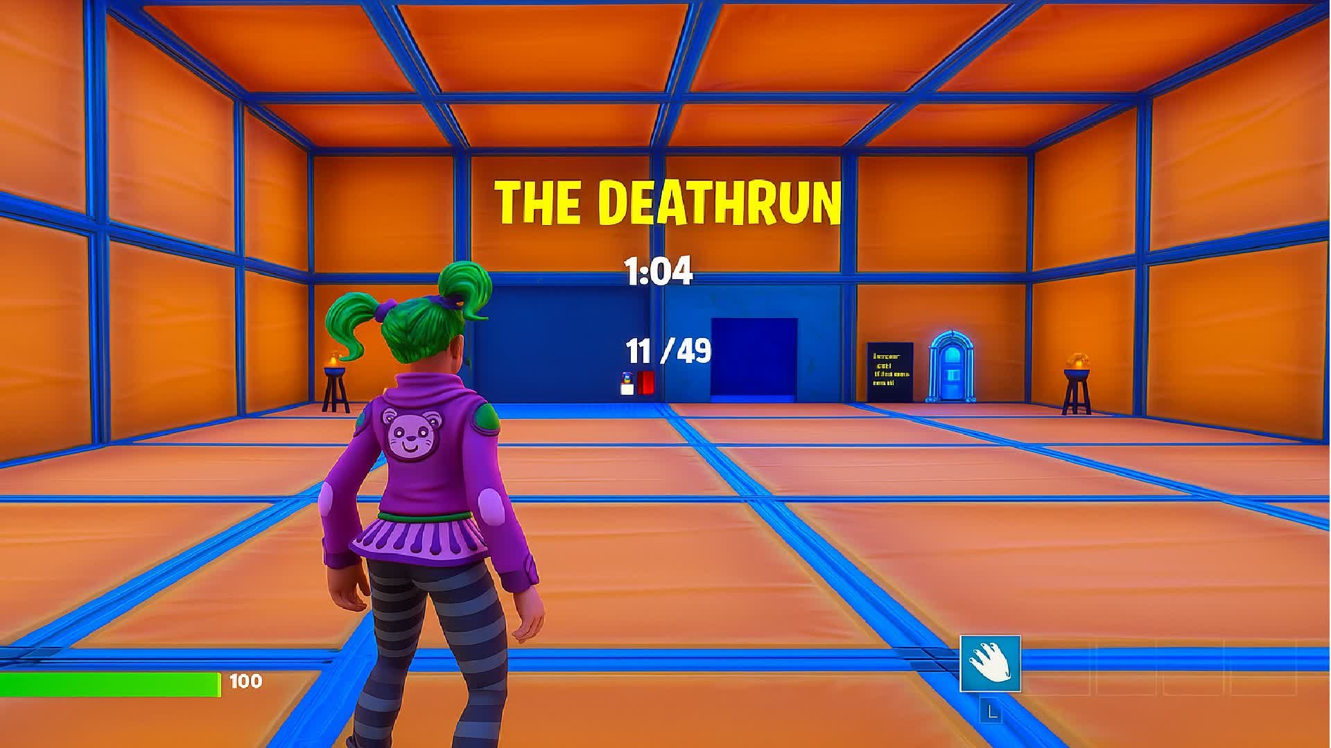 the deathrun β Fortnite Creative map