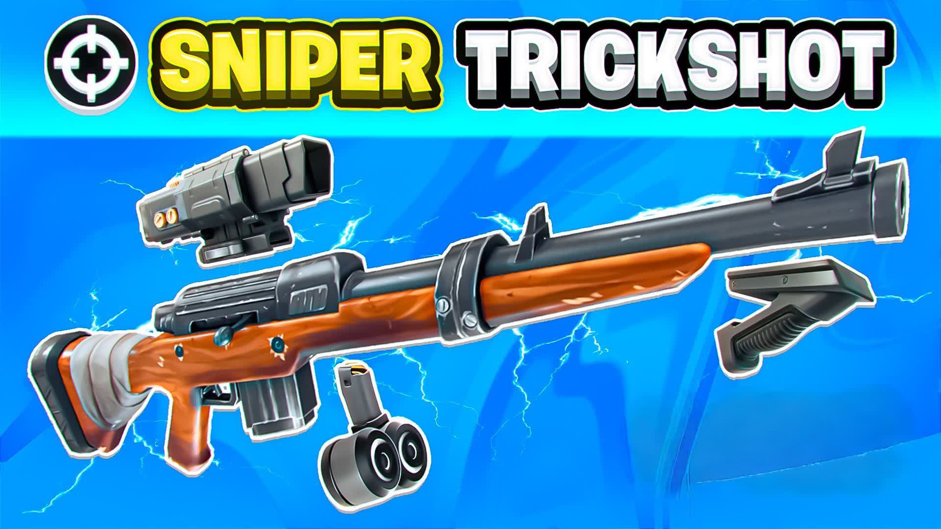ULTRA TRICKSHOT SNIPER π― β Fortnite Creative map
