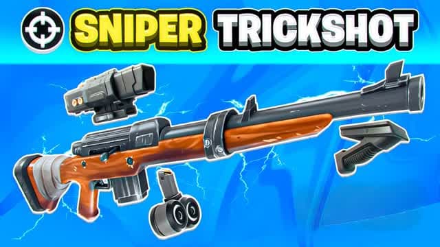 ULTRA TRICKSHOT SNIPER π― β Fortnite Creative map