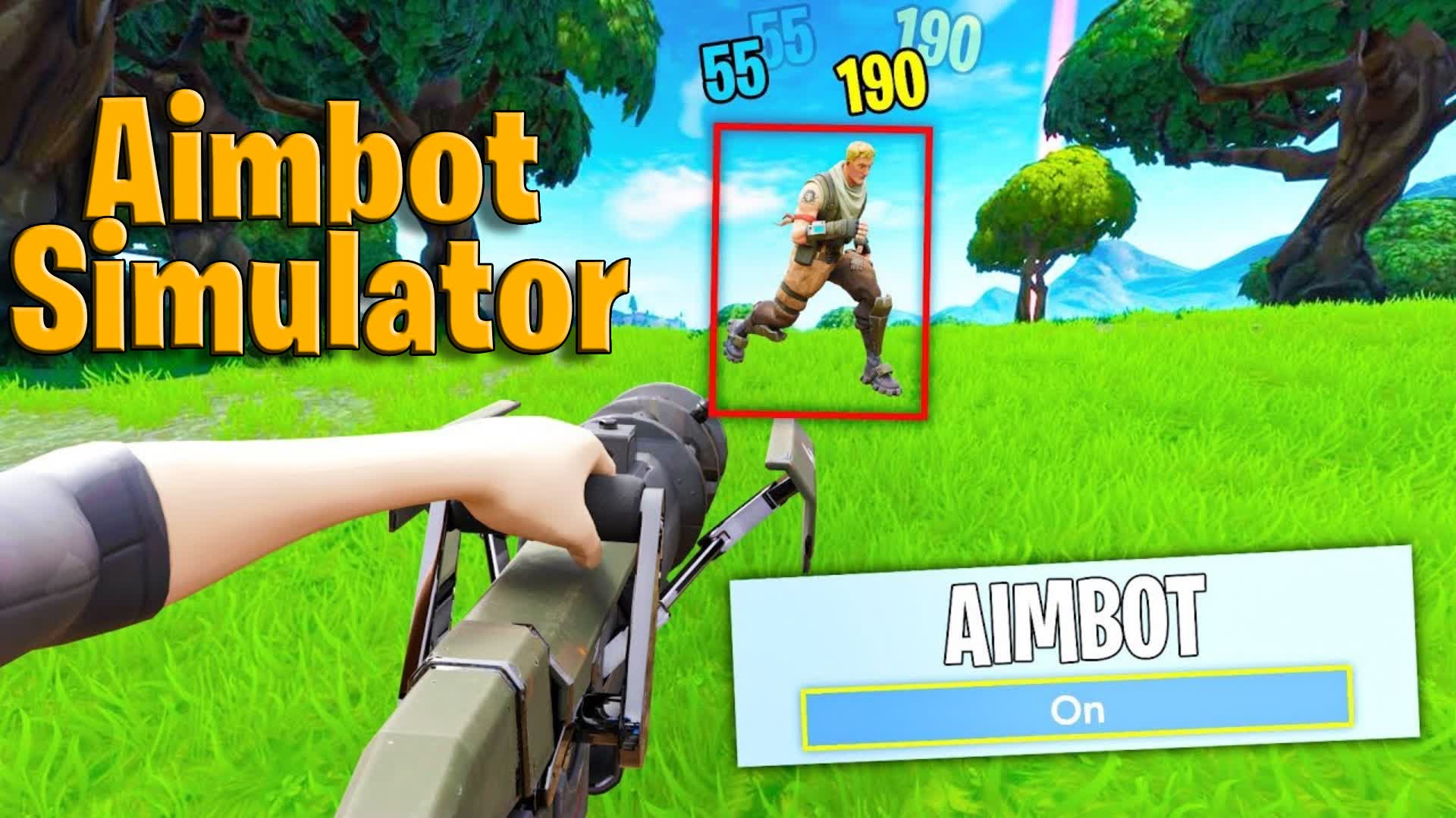 🎯AutoAim Simulator — Fortnite Creative map