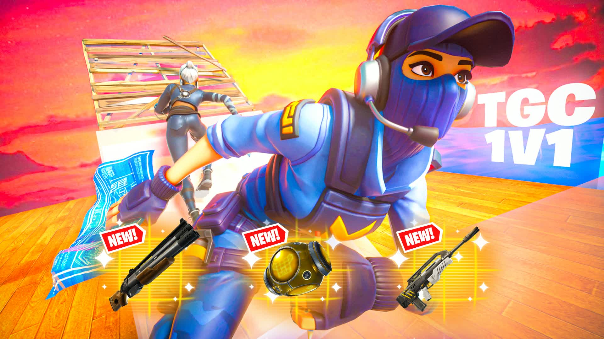 TGC 1V1 BUILD FIGHT — Fortnite Creative map