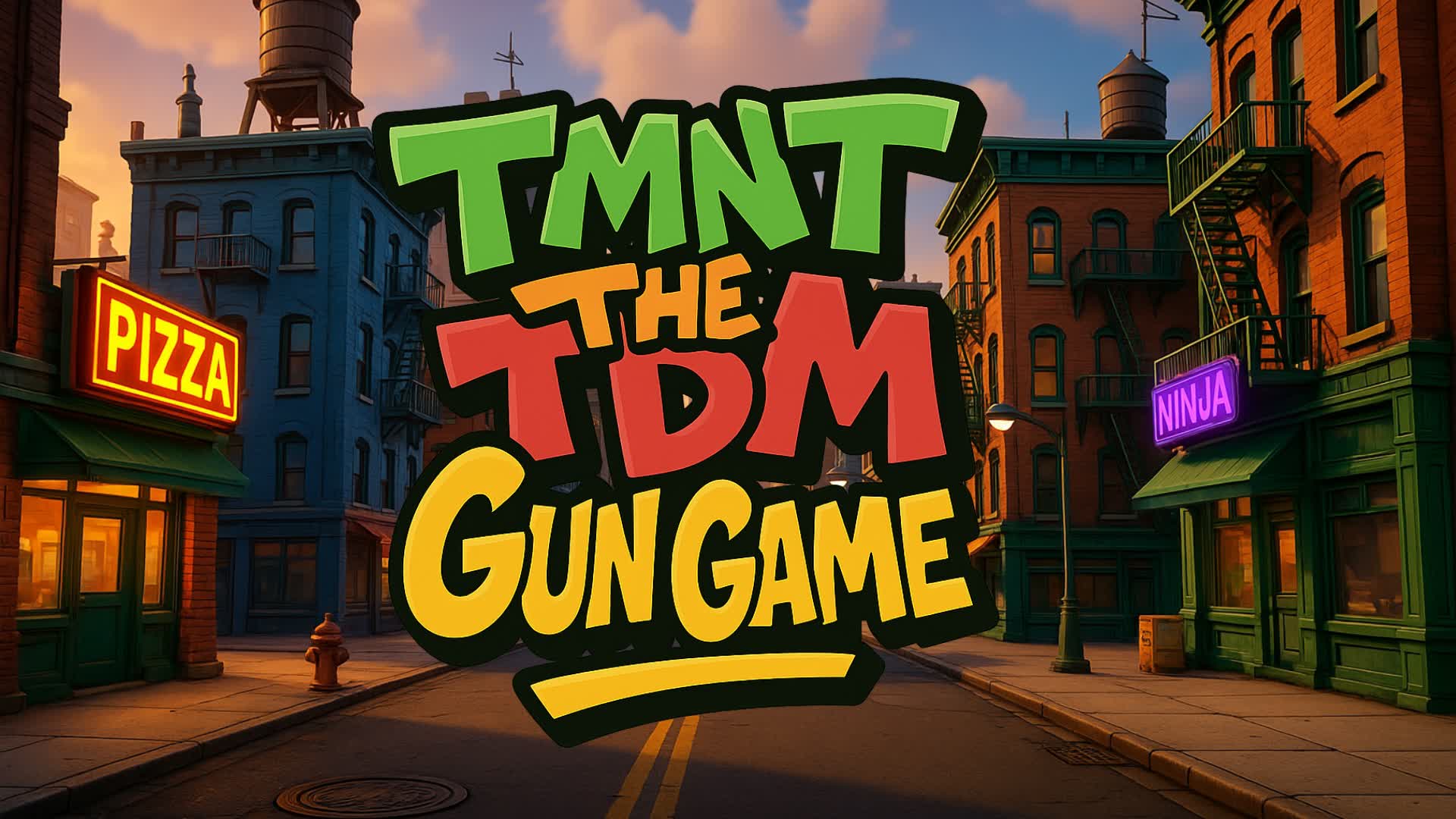 TMNT : The TDM Gun Game — Fortnite Creative map