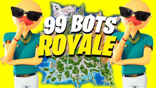 99 BOTS SUPER ROYALE — Fortnite Creative map