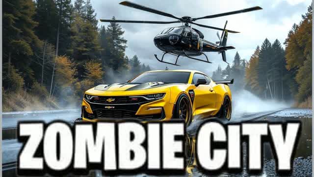 GRAND ZOMBIE DRIVE CITY β Fortnite Creative map