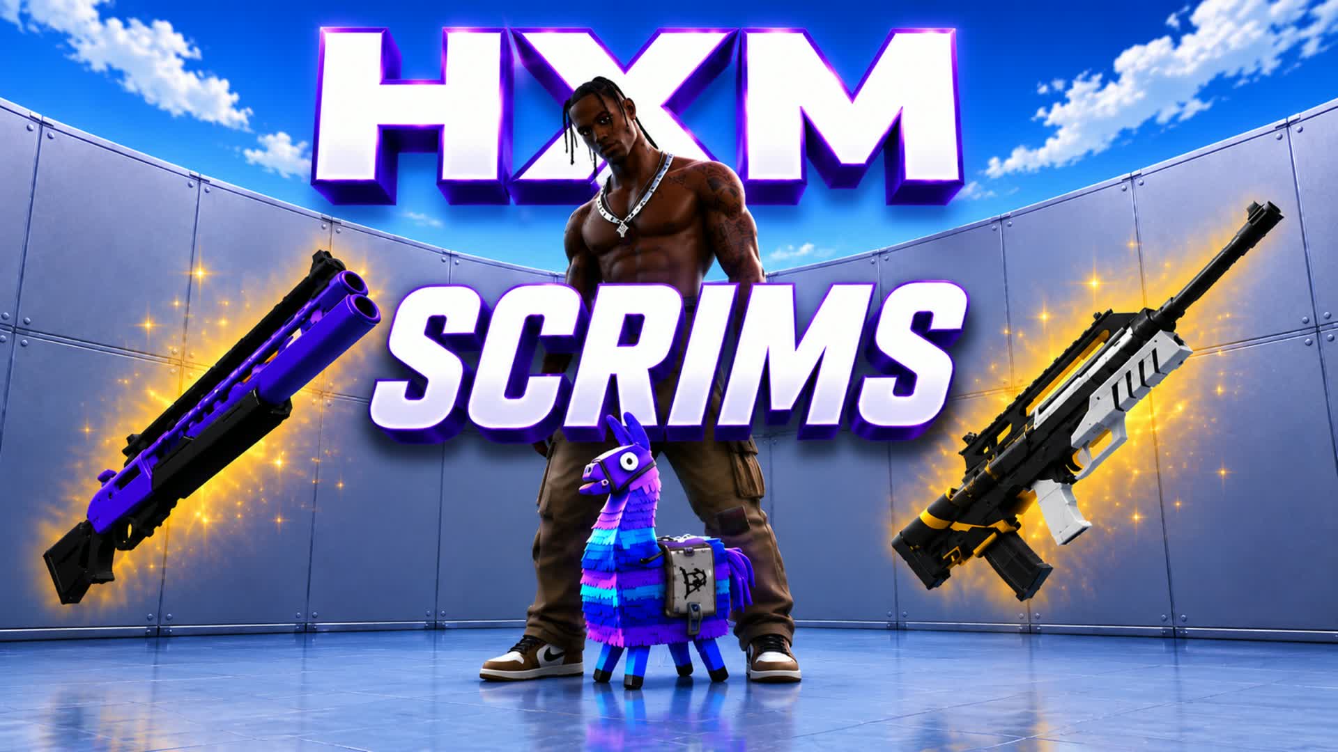 HXM SOLO SCRIMS ๐ โ Fortnite Creative map