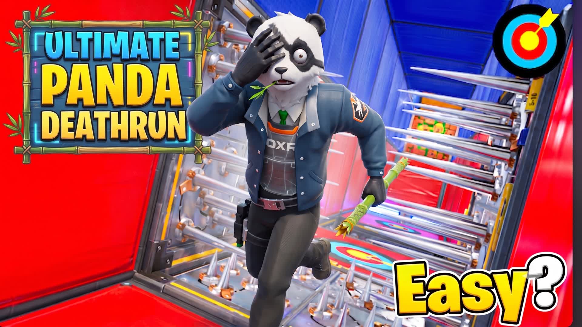 Ultimate Panda Deathrun - EASY? π€ β Fortnite Creative map
