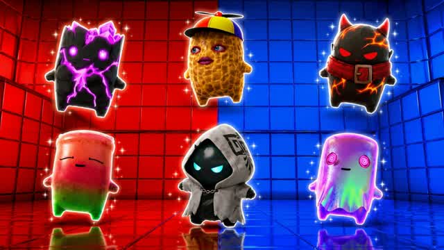 RED VS BLUE EPIC 🔵🔴1v1 — Fortnite Creative map
