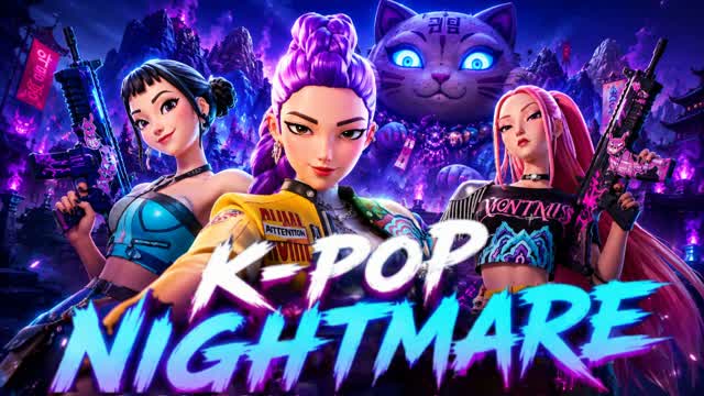 K-POP Nightmare — Fortnite Creative map