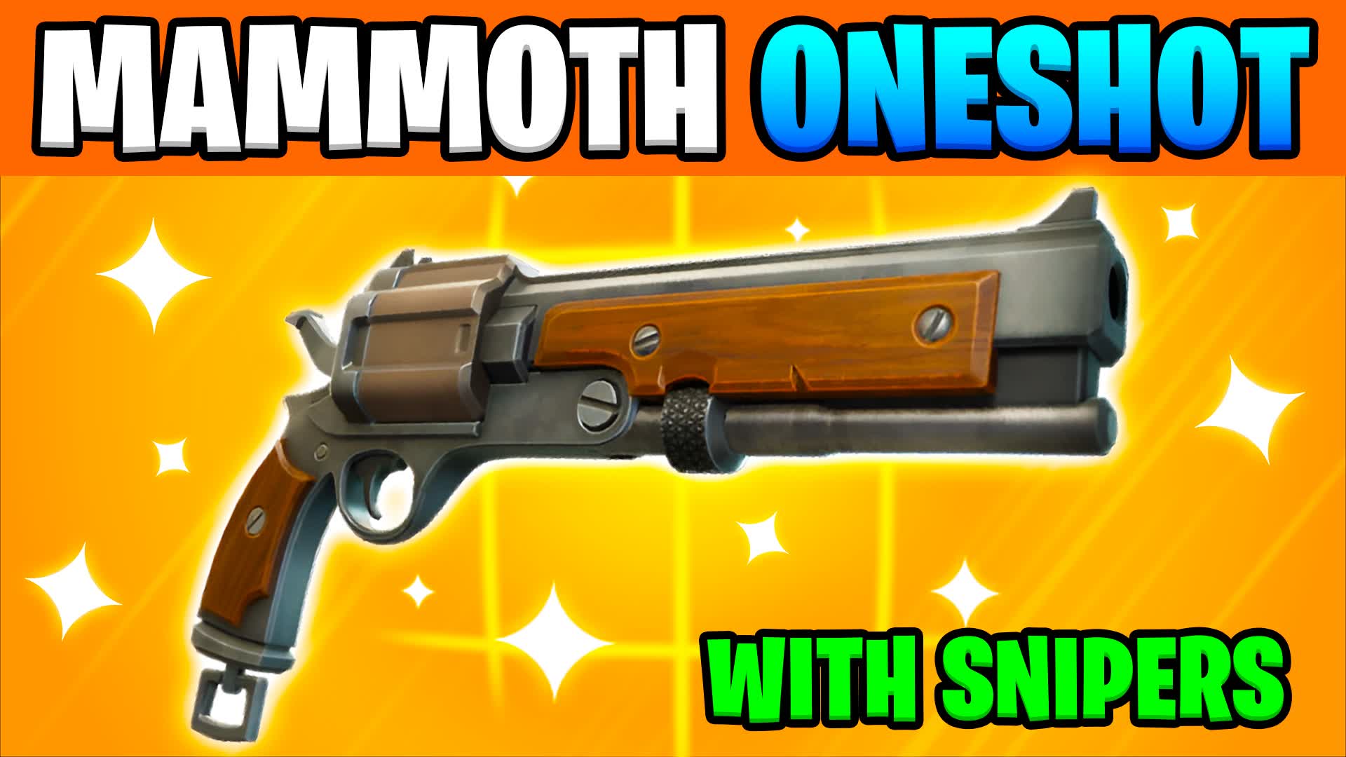 MAMMOTH TO SNIPER TRICKSHOT π― ONE SHOT β Fortnite Creative map