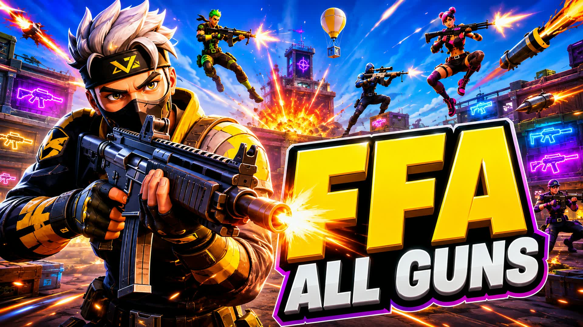 π« FFA (All Guns) β Fortnite Creative map