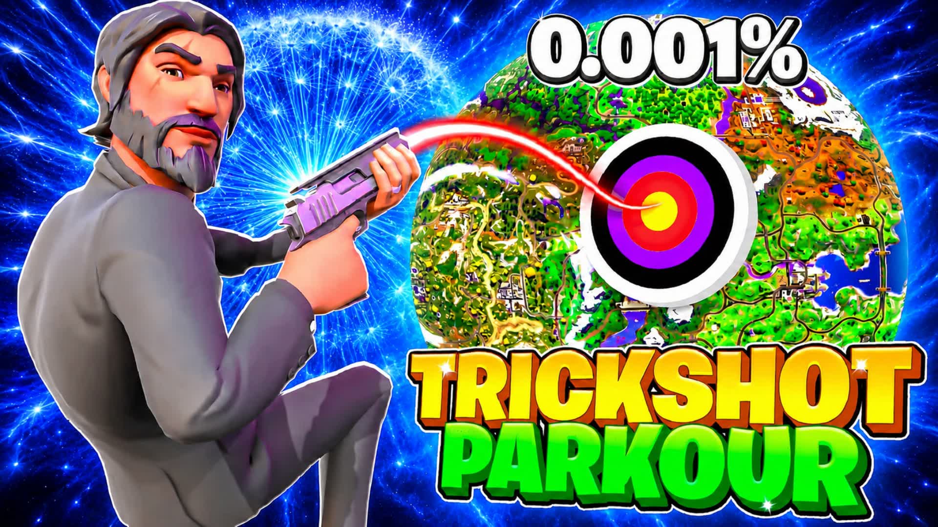 UPPER MEGA TRICKSHOT CRAZY — Fortnite Creative map