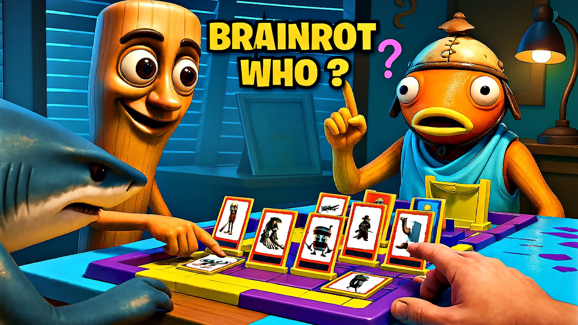 ? BRAINROT WHO ? - Guess The Brainrot β Fortnite Creative map