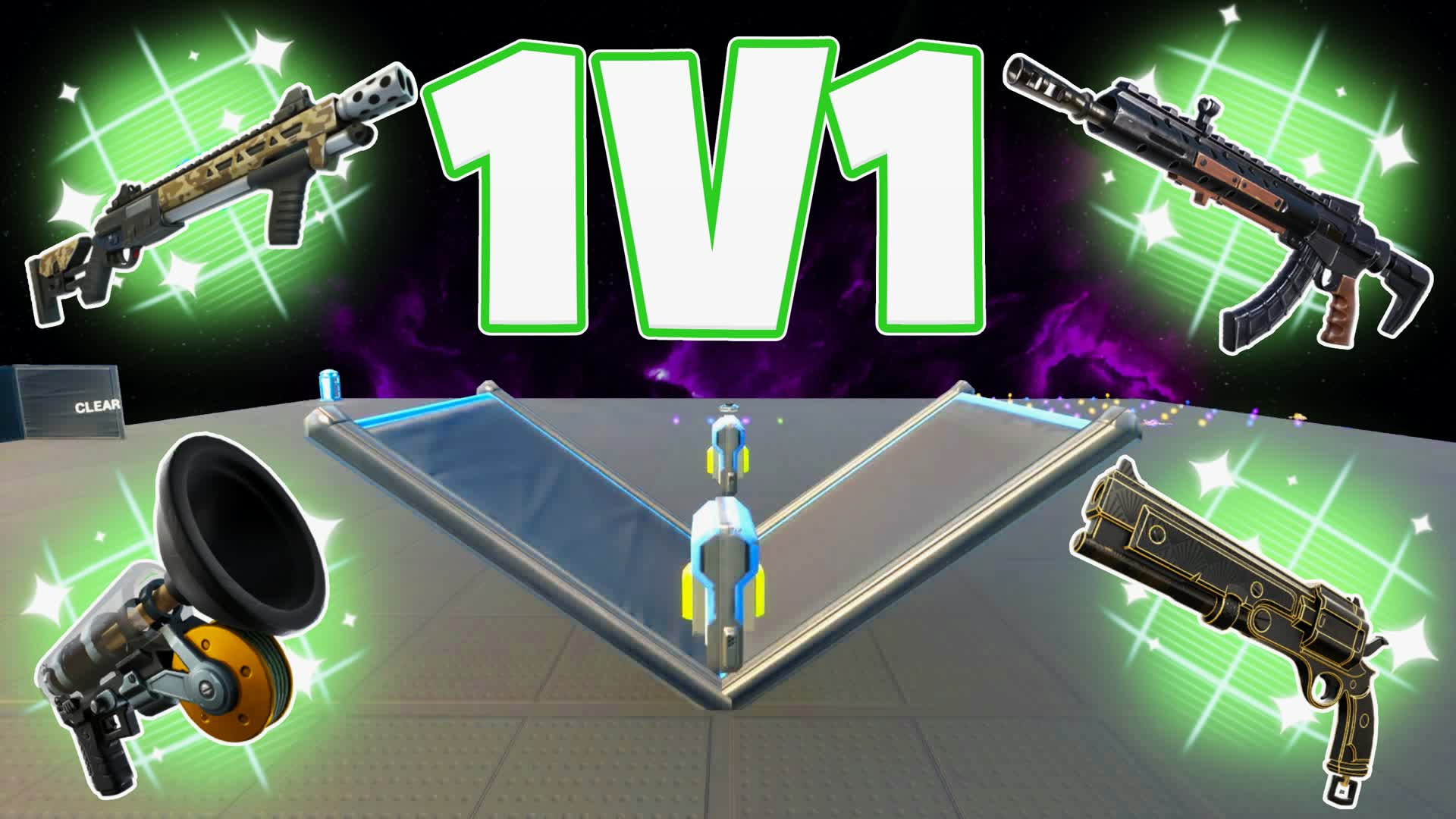 BATTLE A — Fortnite Creative map
