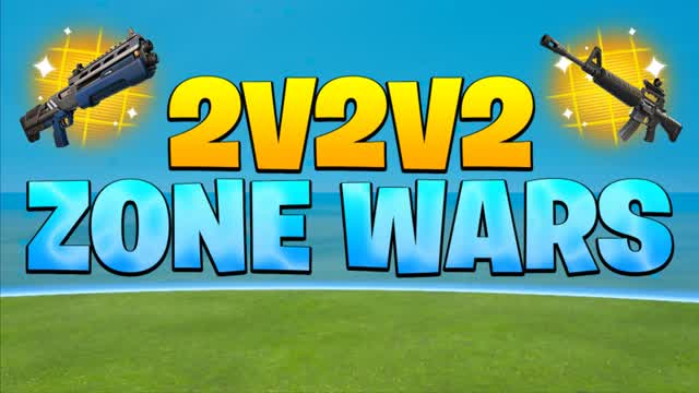 2V2V2 PRO ZONE WARS — Fortnite Creative map
