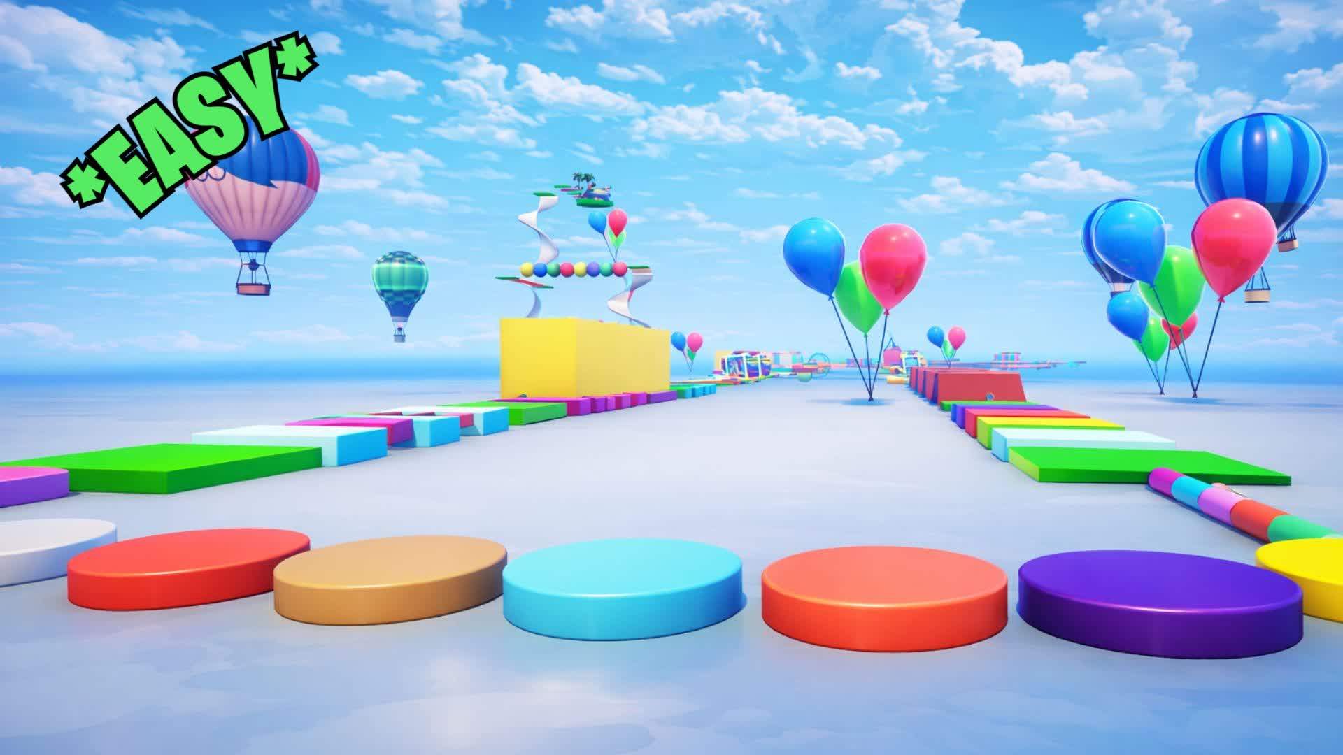OBBY PARKOUR⭐EASY — Fortnite Creative map