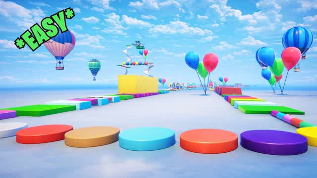 OBBY PARKOUR⭐EASY — Fortnite Creative map