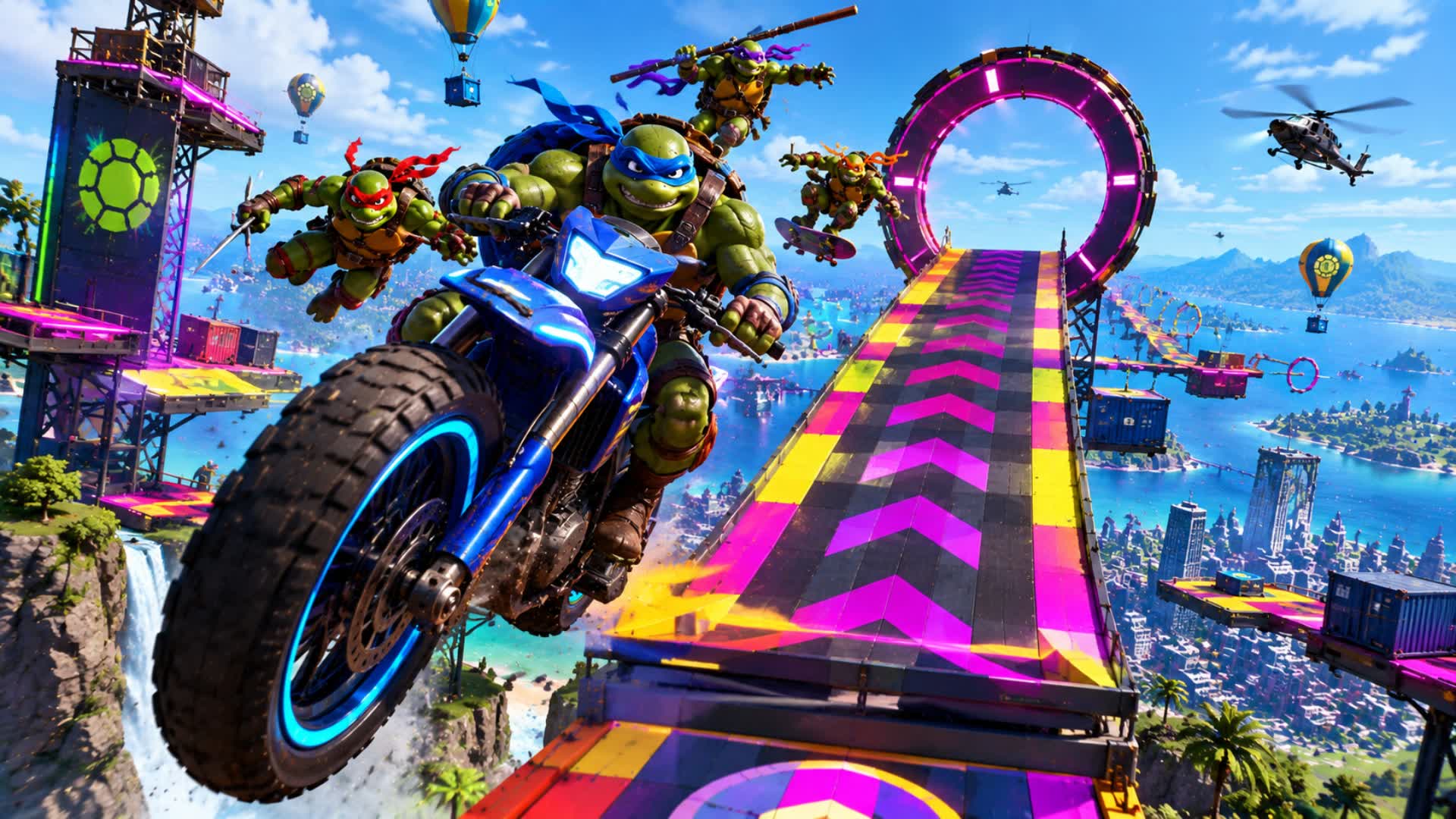 Super Ramp - Car Game — Fortnite Creative map