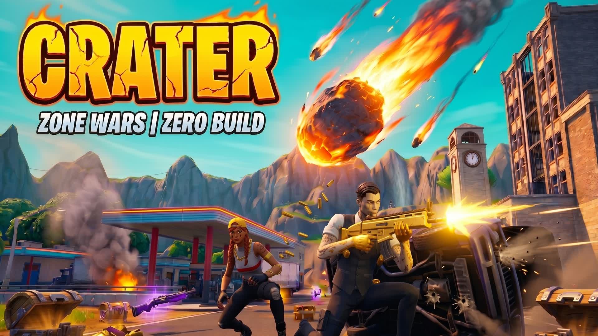 CRATER ZONE WARS - Zero Build — Fortnite Creative map