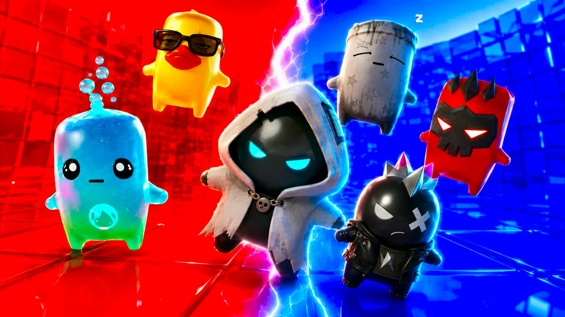 RVB RED VS BLUE JI RIVALS UNC cvv crazy — Fortnite Creative map