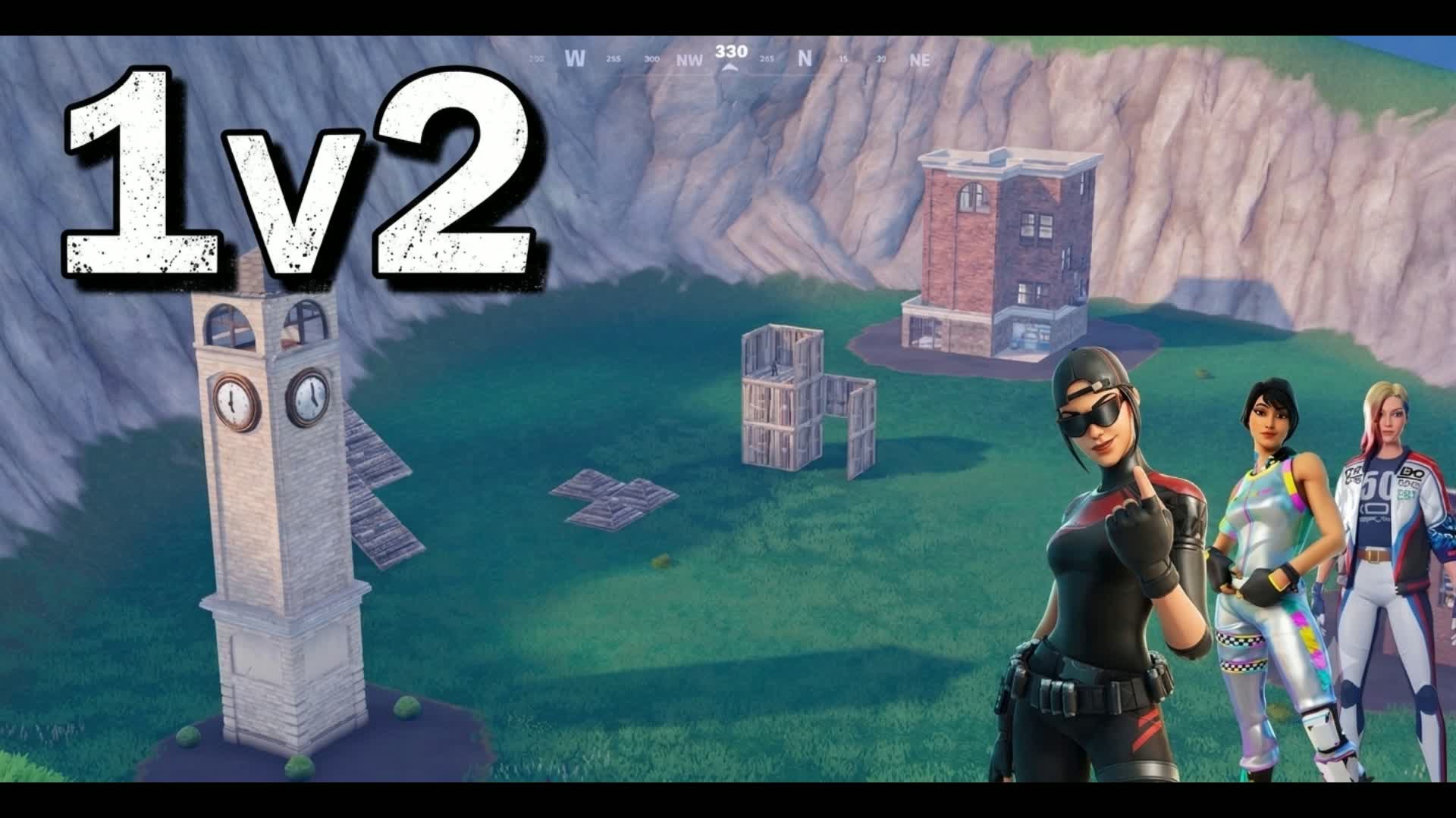 The Final Storm⛈️- 1v2 — Fortnite Creative map