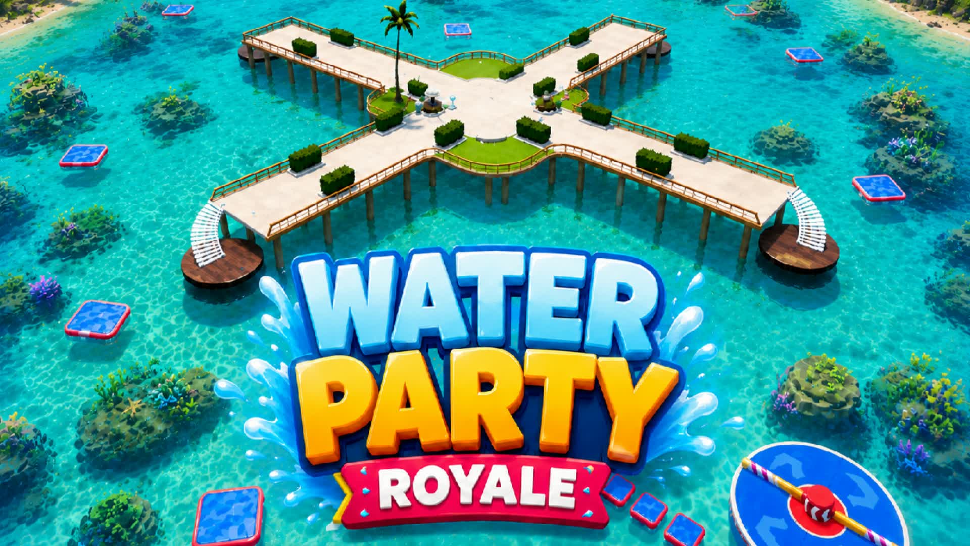 Water Party Royale — Fortnite Creative map