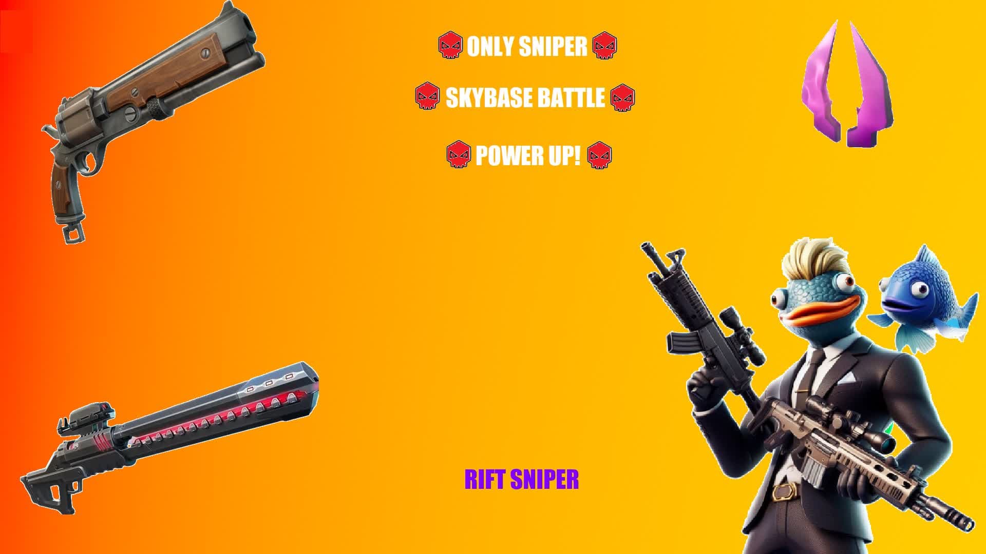 RIFT SNIPER — Fortnite Creative map