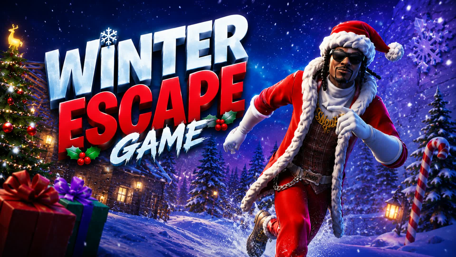 Winter Escape Game — Fortnite Creative map