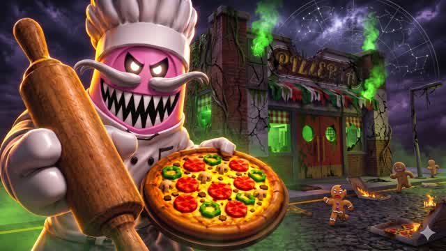 BRAINROT🍕ESCAPE PAPA'S PIZZERIA 3🍕 — Fortnite Creative map