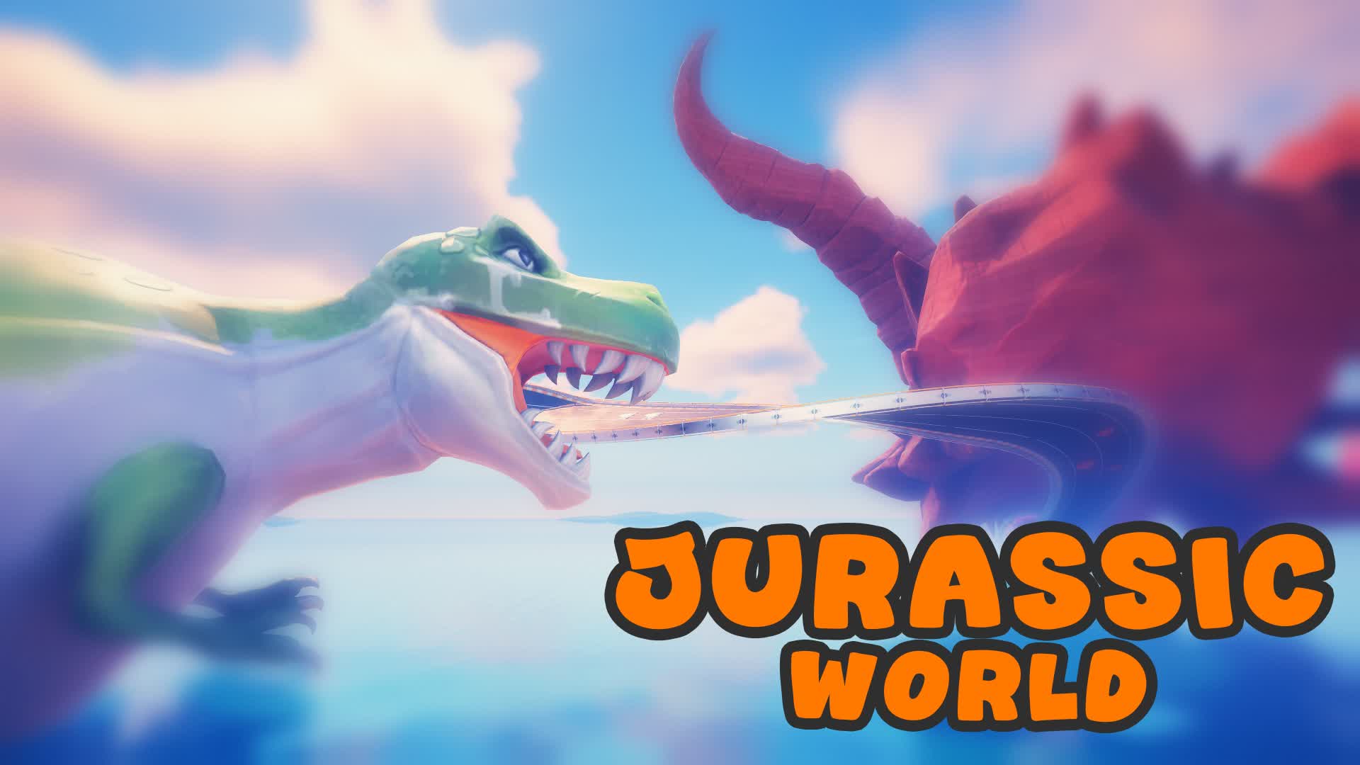 🎏Jurassic World Rocket Race🎏 — Fortnite Creative map
