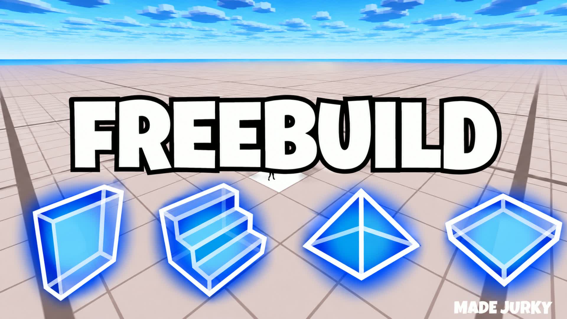FREE BUILDING PRACTICE (Jurky) β Fortnite Creative map