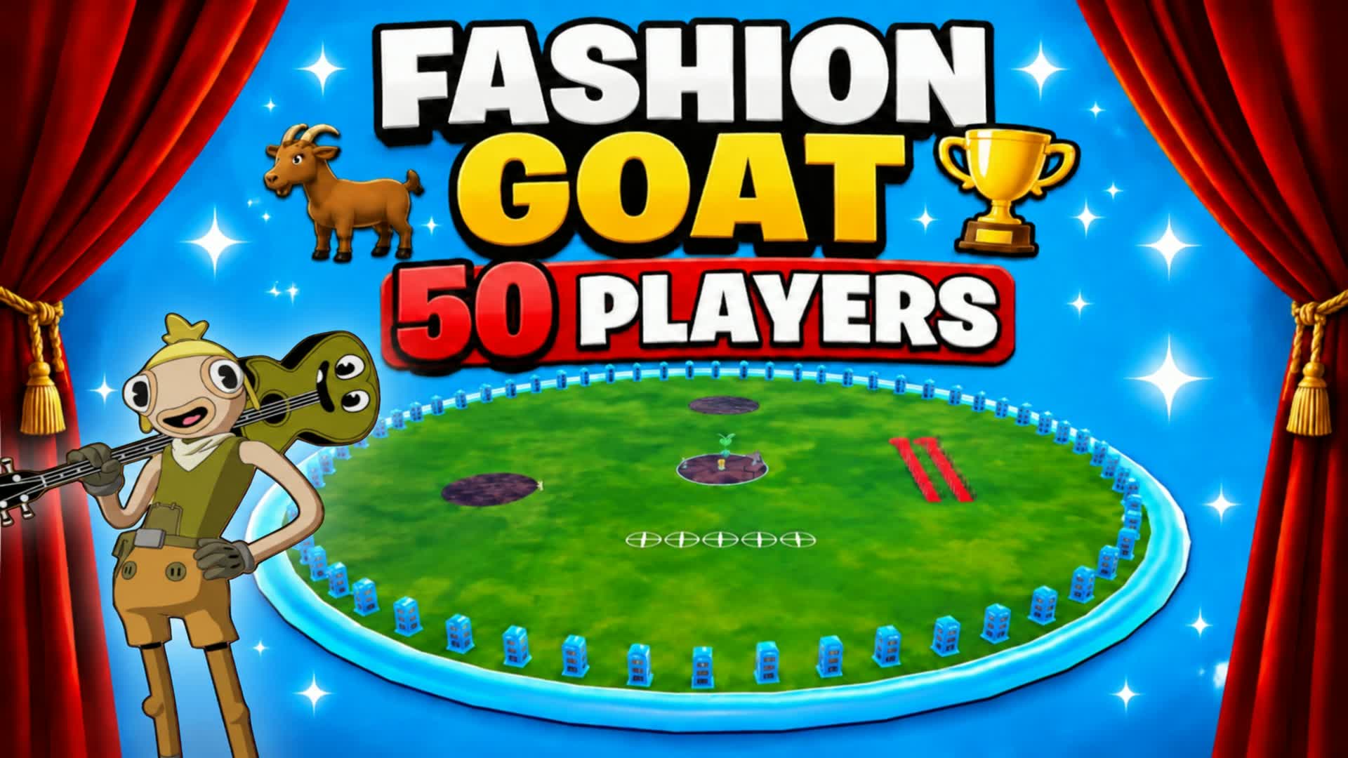 Fashion Goat ๐๐ โ Fortnite Creative map