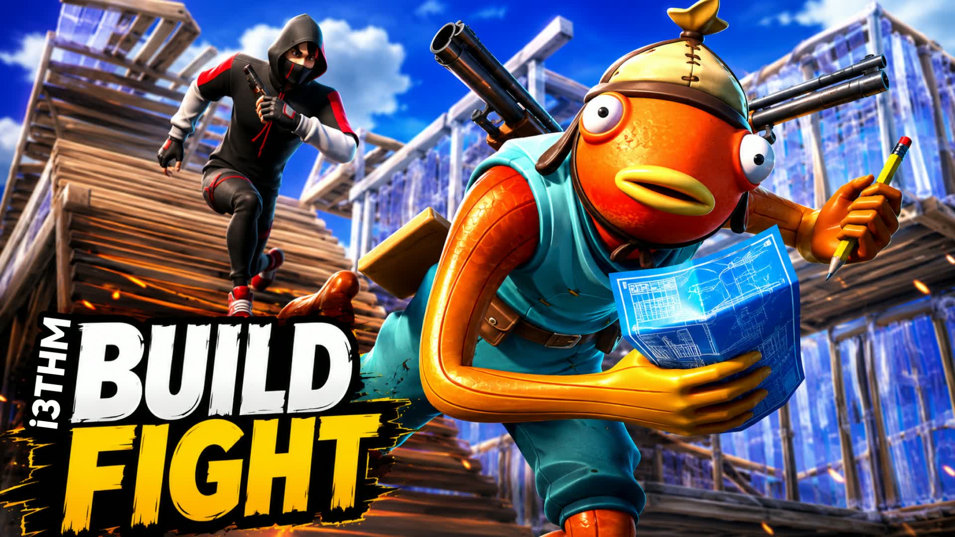 1V1 i3THM Studio Build Fight — Fortnite Creative map