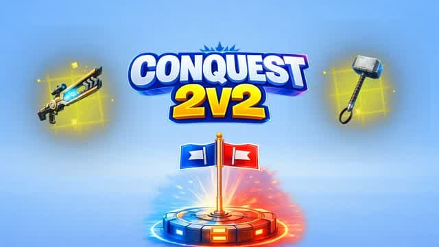 CONQUEST 2V2 — Fortnite Creative map