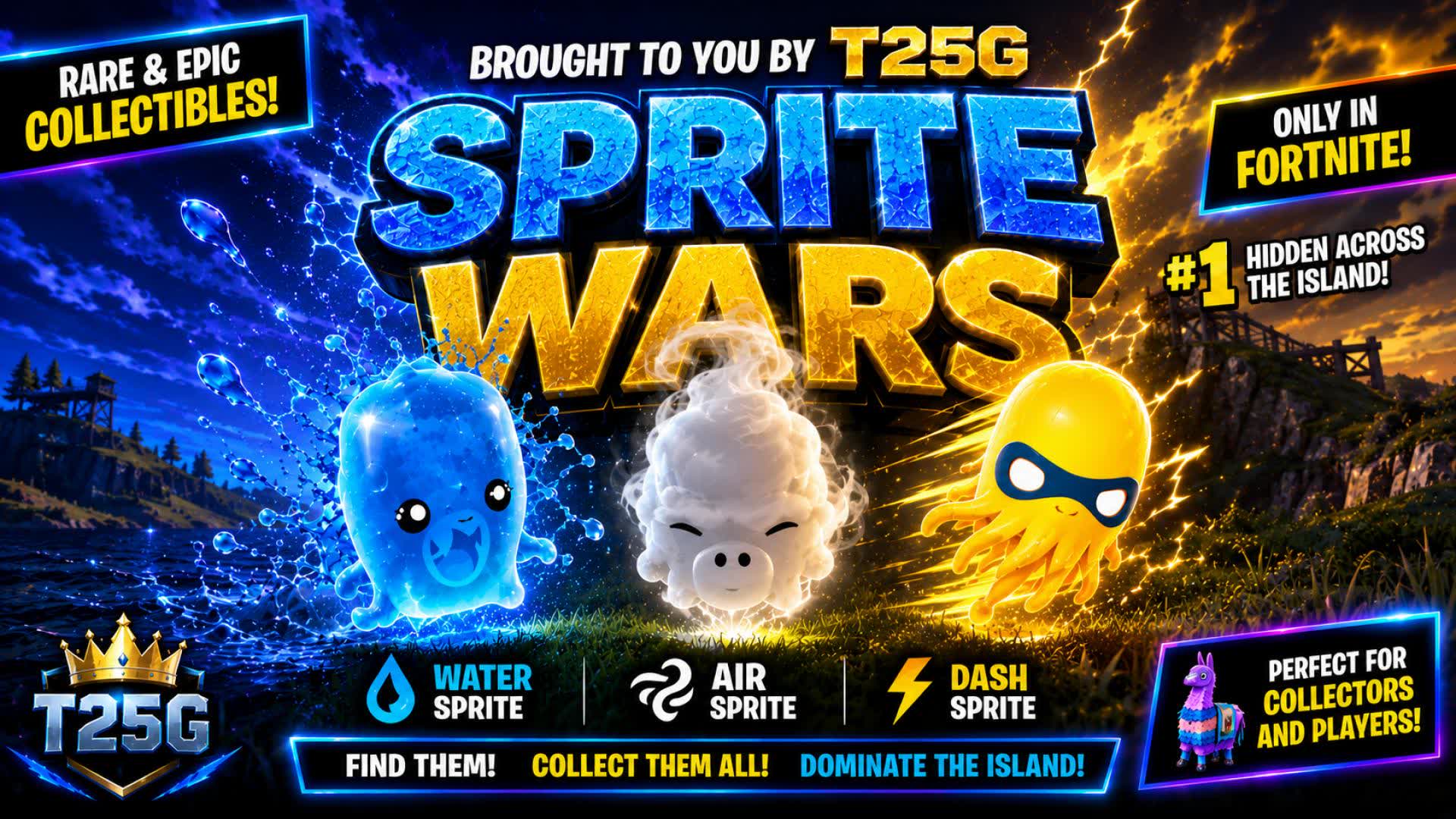 Sprite Wars — Fortnite Creative map