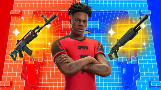 SARAC RED VS BLUE — Fortnite Creative map