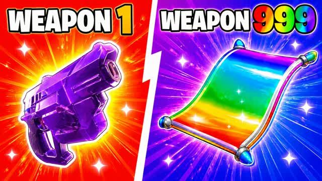 🔫ULTIMATE GUN GAME AURA 🔫 — Fortnite Creative map