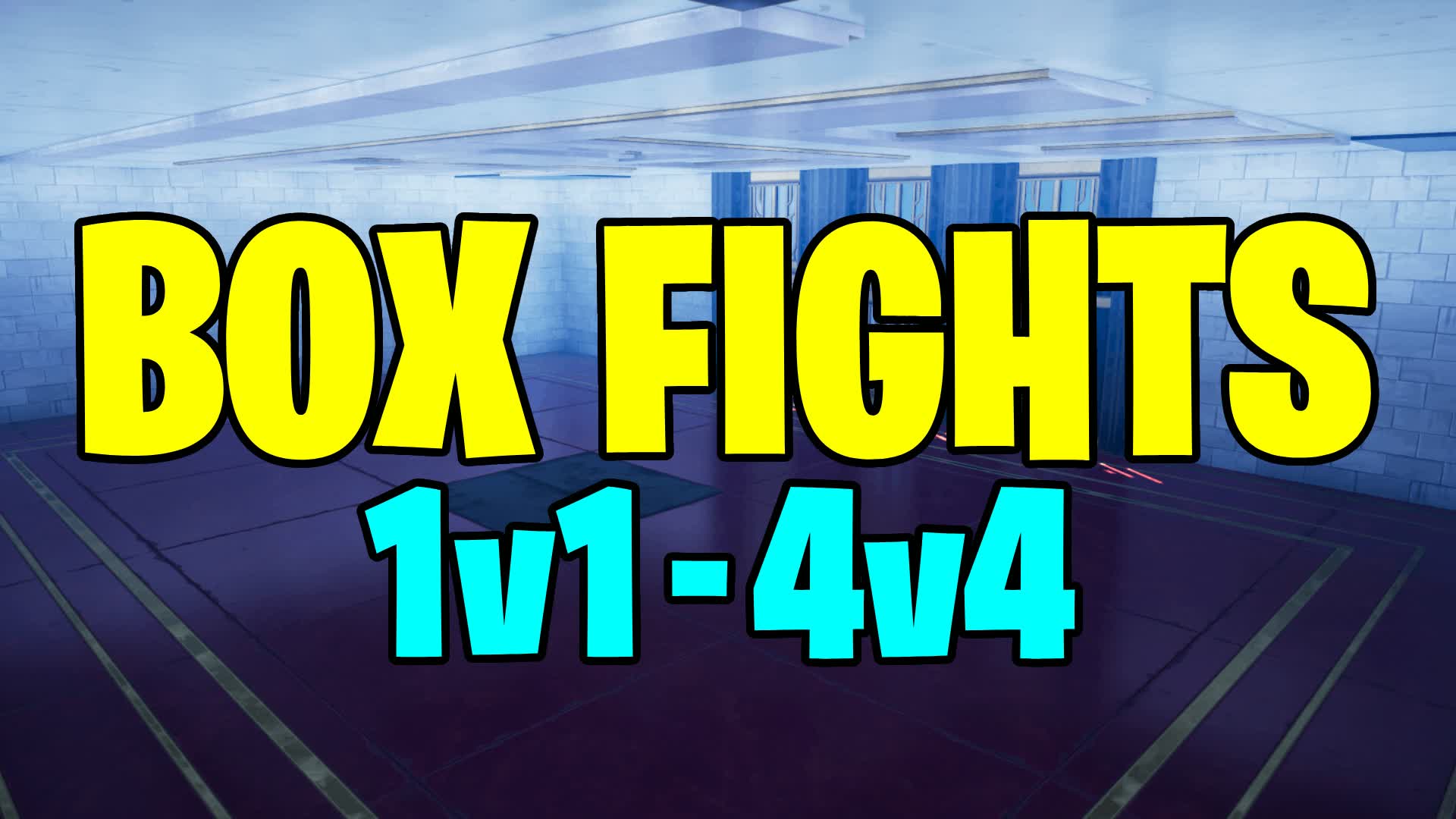 BOX FIGHTS (1V1 To 4V4) β Fortnite Creative map