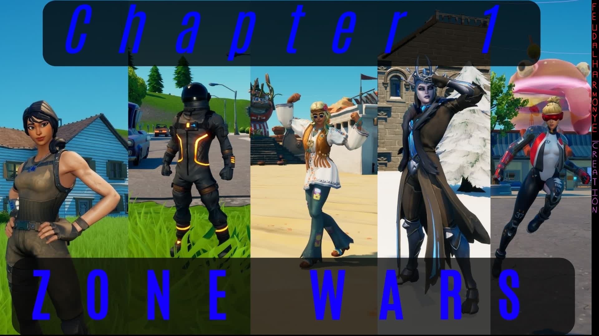 Chapter 1 Zone Wars — Fortnite Creative map