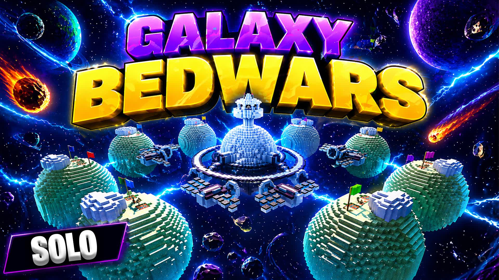Bed Wars Galaxy — Fortnite Creative map