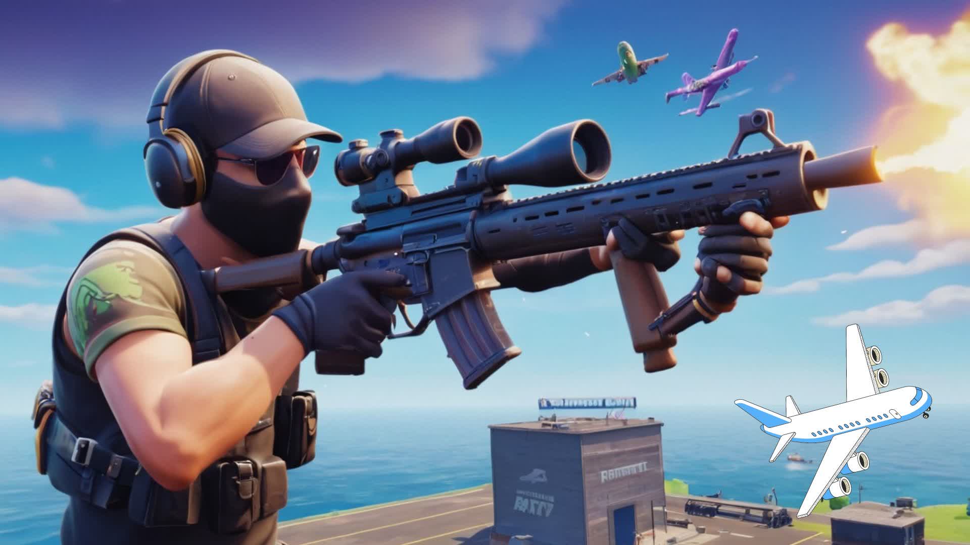 Airport - Free For All — Fortnite Creative map