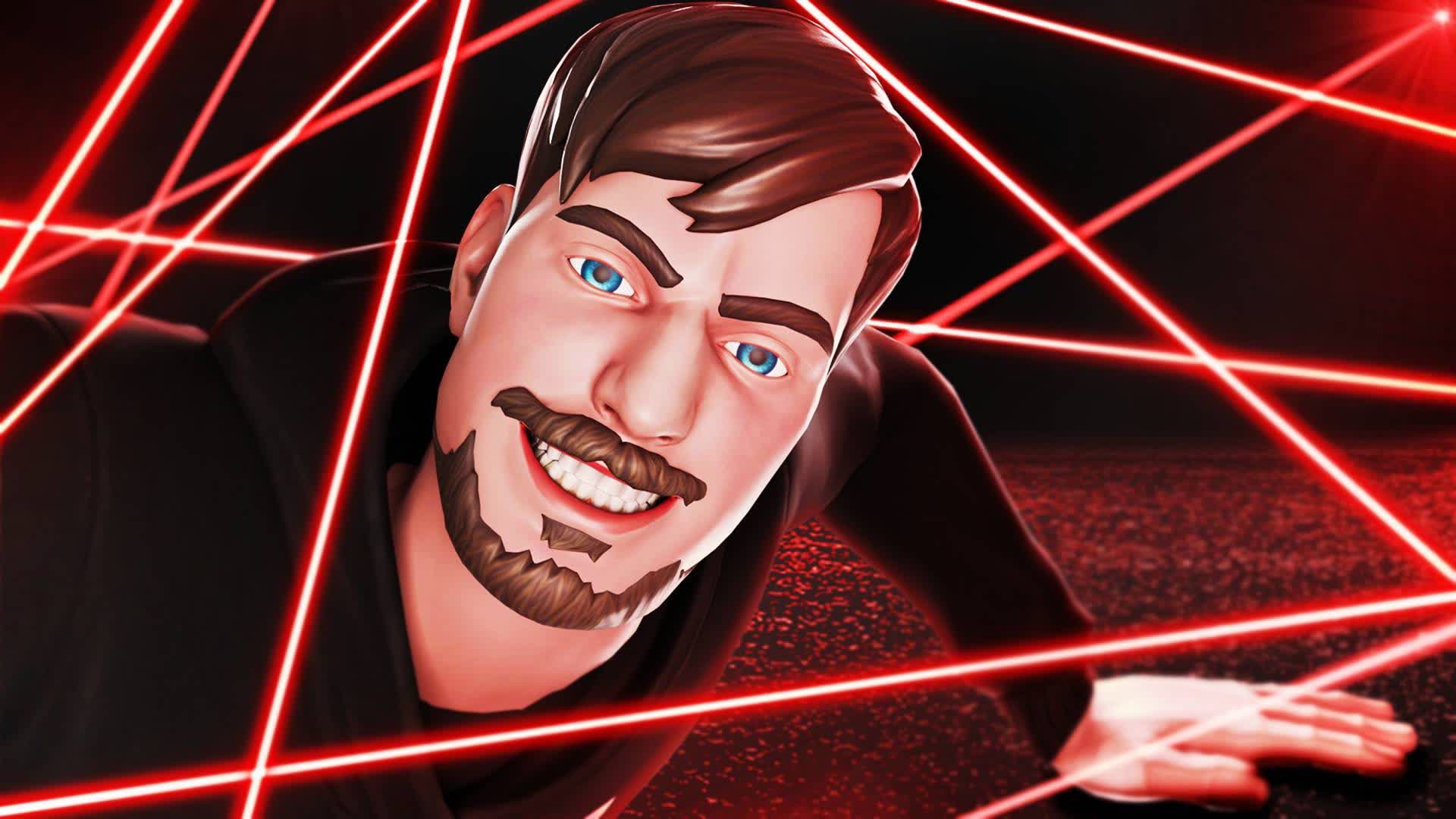 MRBEAST LASER DEATHRUN β Fortnite Creative map