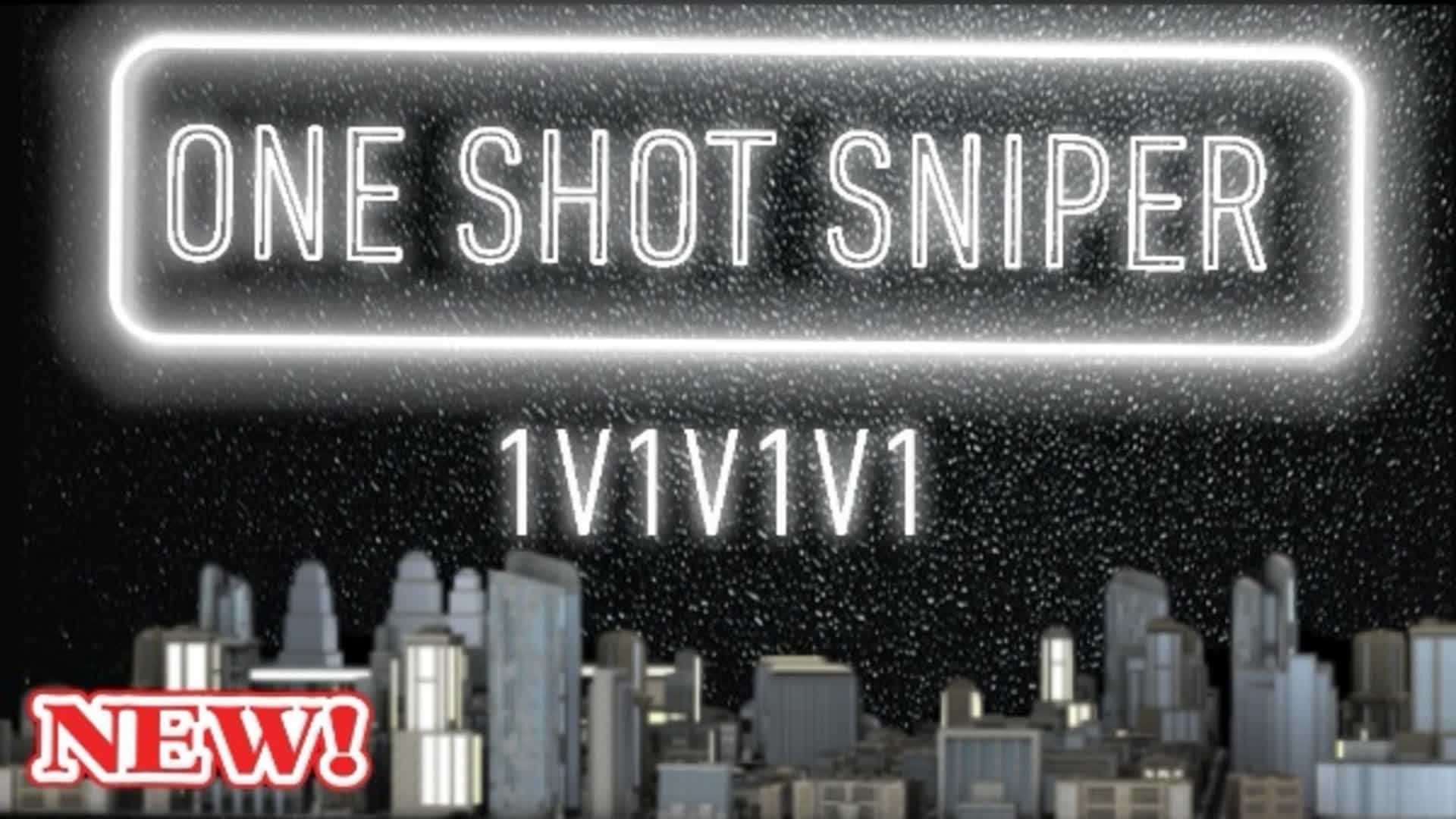ONE SHOT SNIPER 1v1v1v1 ⭕ — Fortnite Creative map