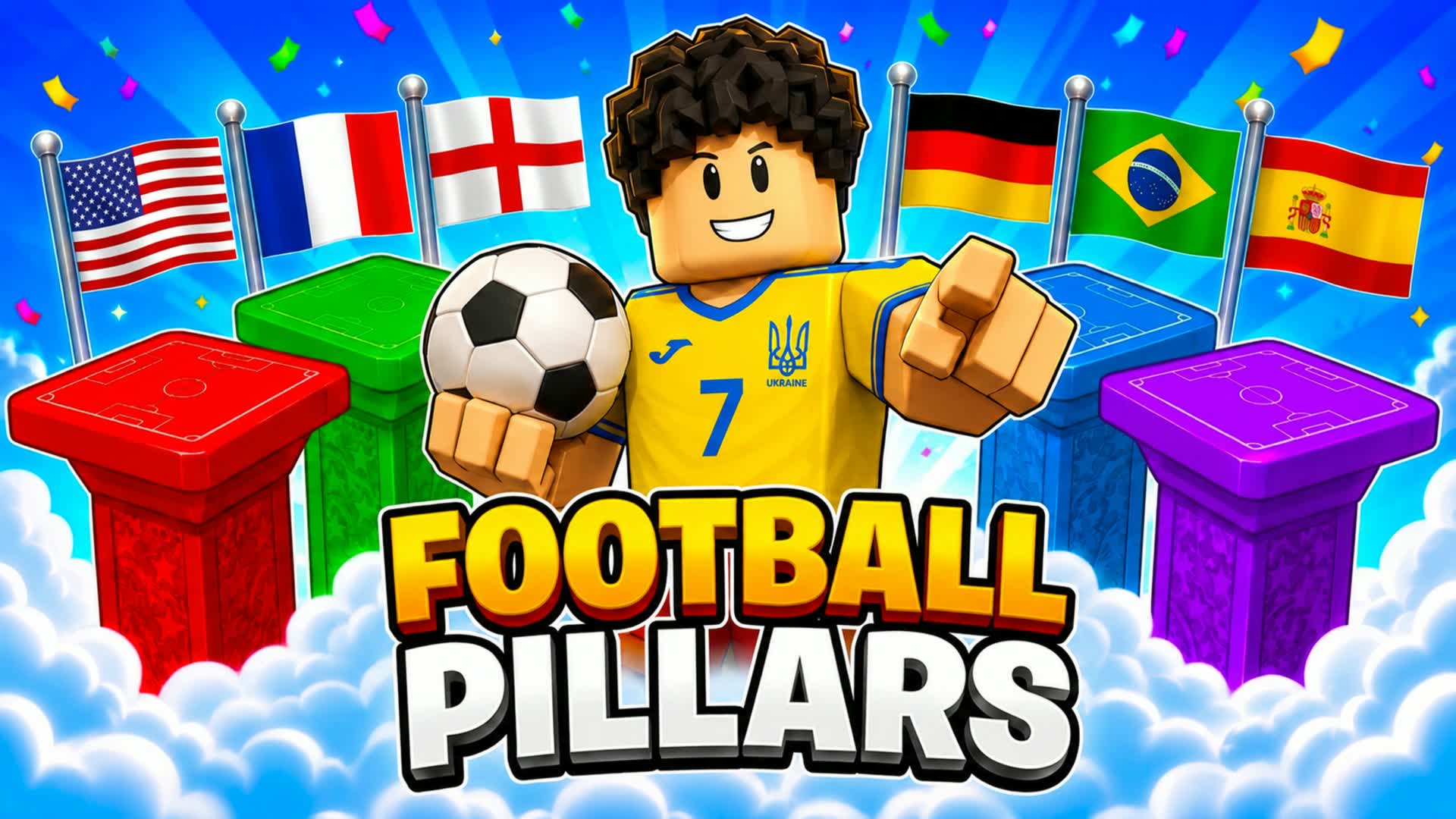 FOOTBALL PILLARS TYCOON β Fortnite Creative map
