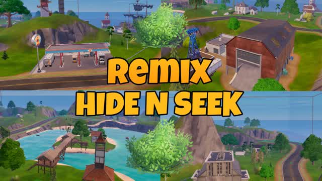 🌳REMIX HIDE N SEEK 🌳 — Fortnite Creative map