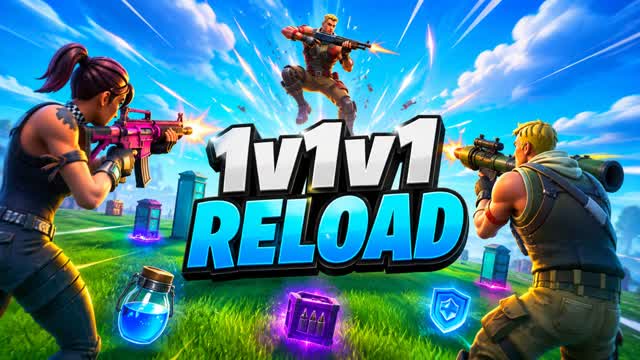 1V1V1 RELOAD - COMBAT — Fortnite Creative map
