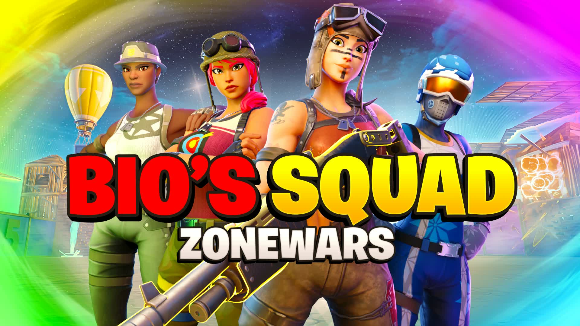 💛BIOS SQUAD - ZONE WARS🌀 — Fortnite Creative map