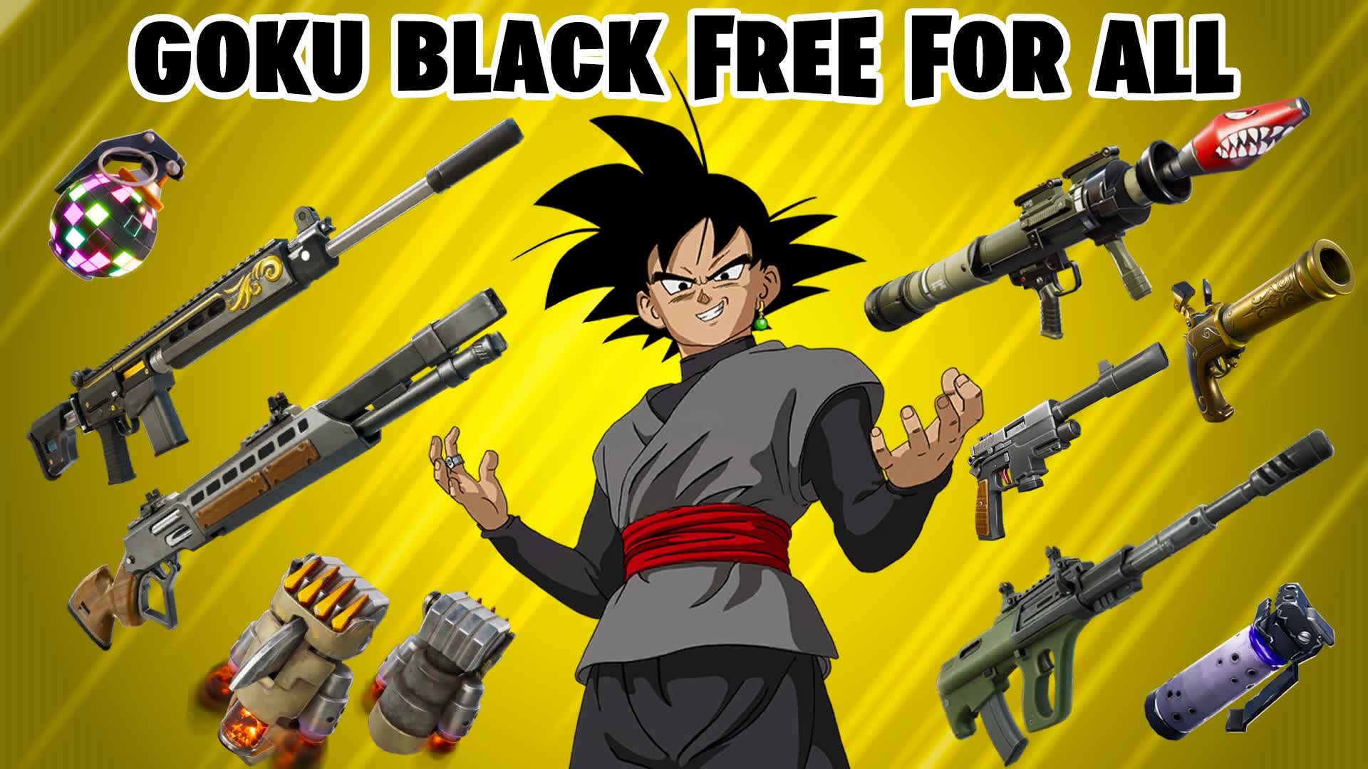 Goku Black Free For All๐ฏ โ Fortnite Creative map