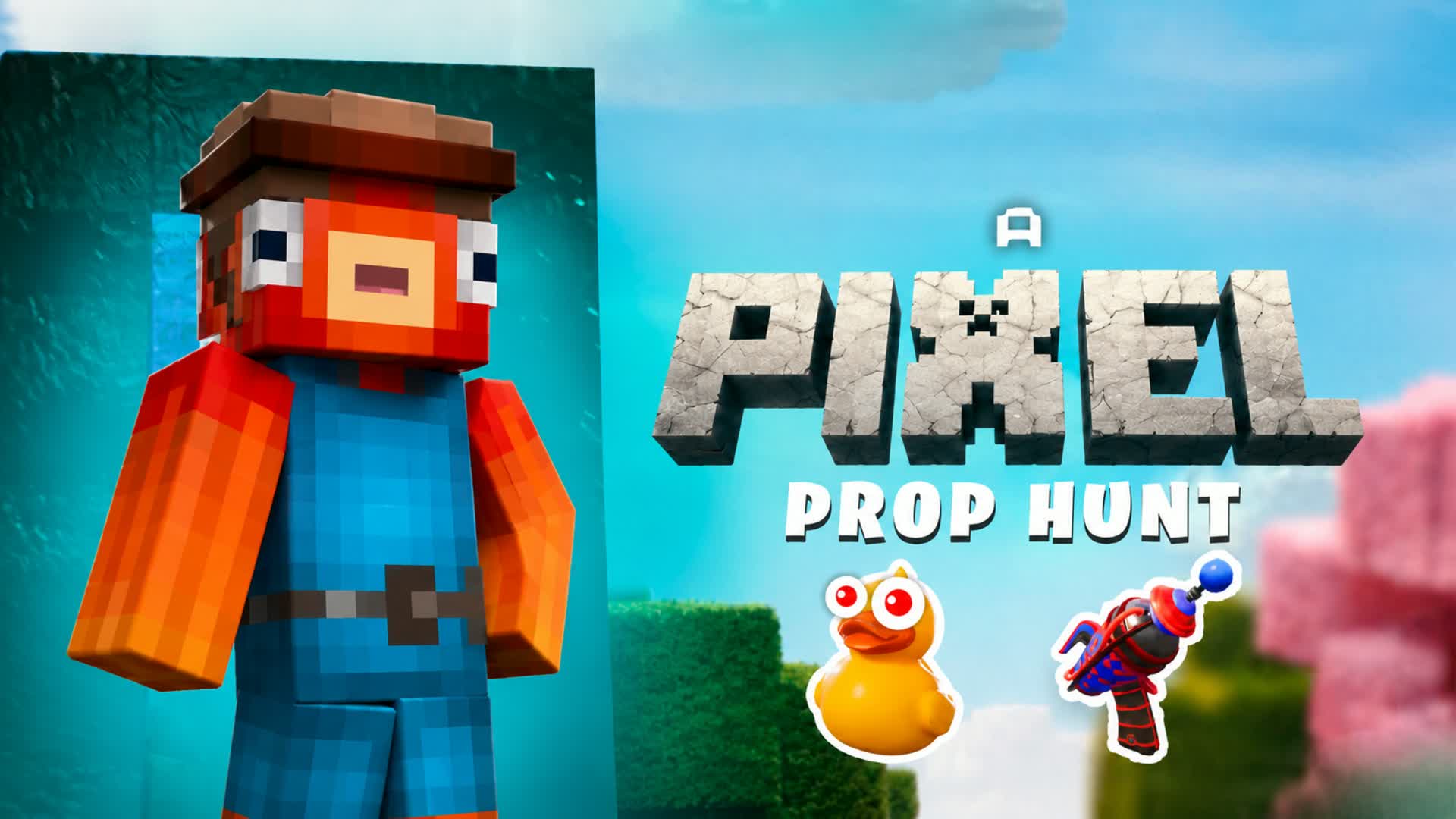 PIXEL PROP HUNT — Fortnite Creative map