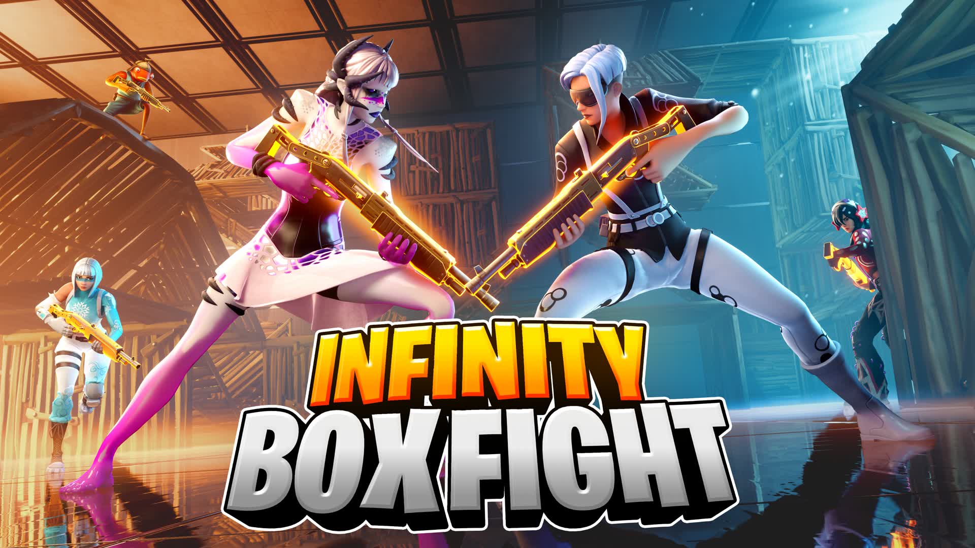 INFINITY BOX FIGHT β Fortnite Creative map